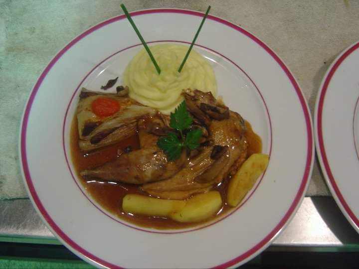 Plat Poulet Purée